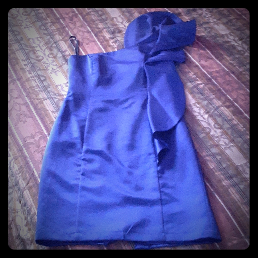 Alfred Angelo Purple Dress Size 8